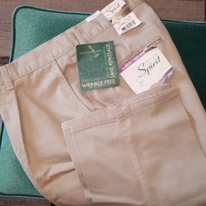 Cotton Northern Spirit beige men's casual pants
